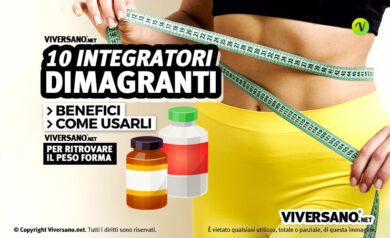 10 integratori per dimagrire