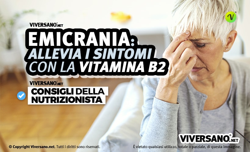 Emicrania e vitamina b2 per farla passare